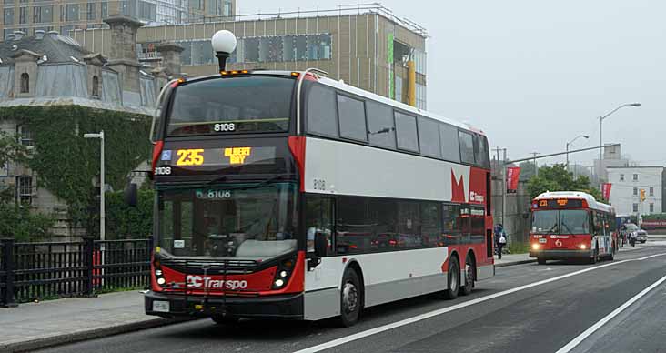 OC Transpo Alexander Dennis Enviro500MMC 8108 & New Flyer D40i 4234